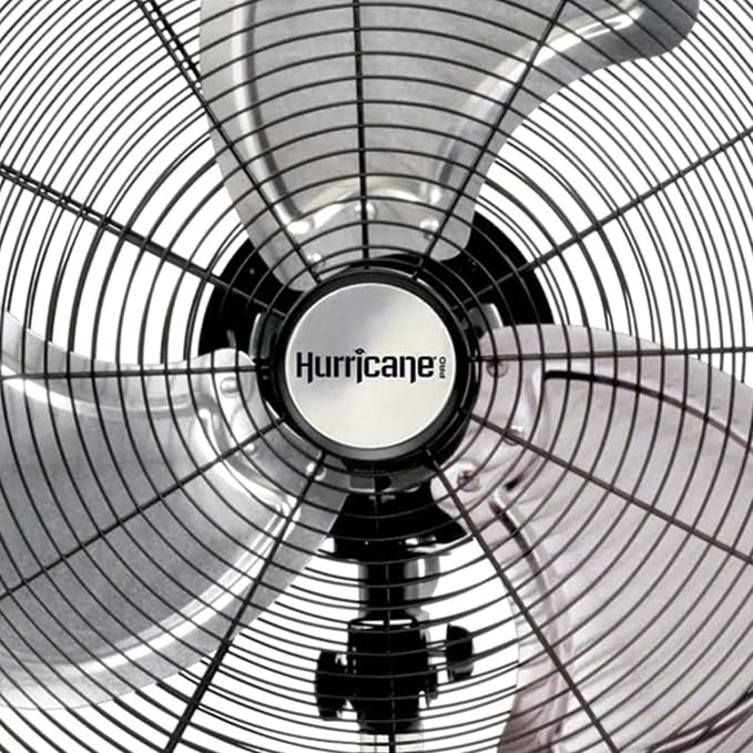 2-Pack Pro High-Velocity Oscillating Metal Stand Fan w/ 3-Speed Setting, 20" - Heavy-Duty Cooling Pedestal Unit, alternate