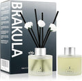 2 Pack Reed Diffuser Set, Bamboo White Tea Scented, Home Fragrance with 14 Sticks Bathroom Decor, product image