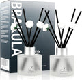 2 Pack Reed Diffuser Set, Black Forest Scented, Home Fragrance with 14 Sticks Bathroom Decor, product image
