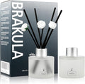 2 Pack Reed Diffuser Set, White Jasmine Scented, Home Fragrance with 14 Sticks Bathroom Decor, product image