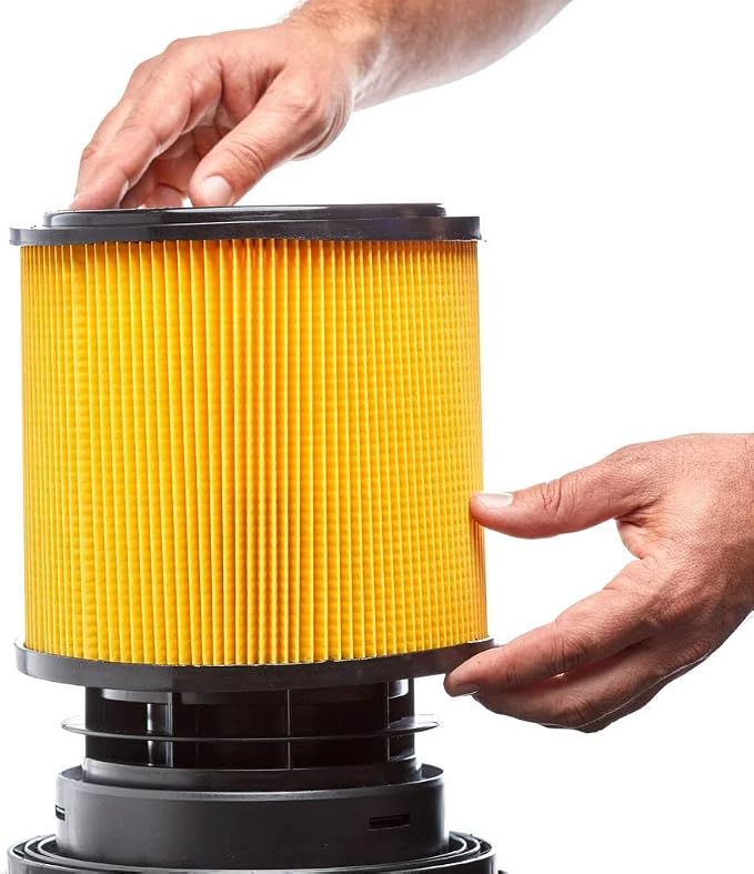 2 Pack Replacement Filter Compatible with 5 to 20 Gallon, Vac Master VCFS Standard Disposal Cartridge
