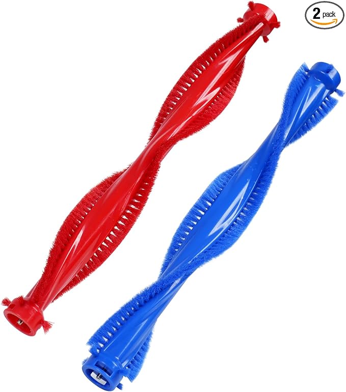 2 Pack Replacement Roller Brushes Compatible with Wash G1 Wet Cleaner,Front debris and Rear debris,2 Vacuum Attachment