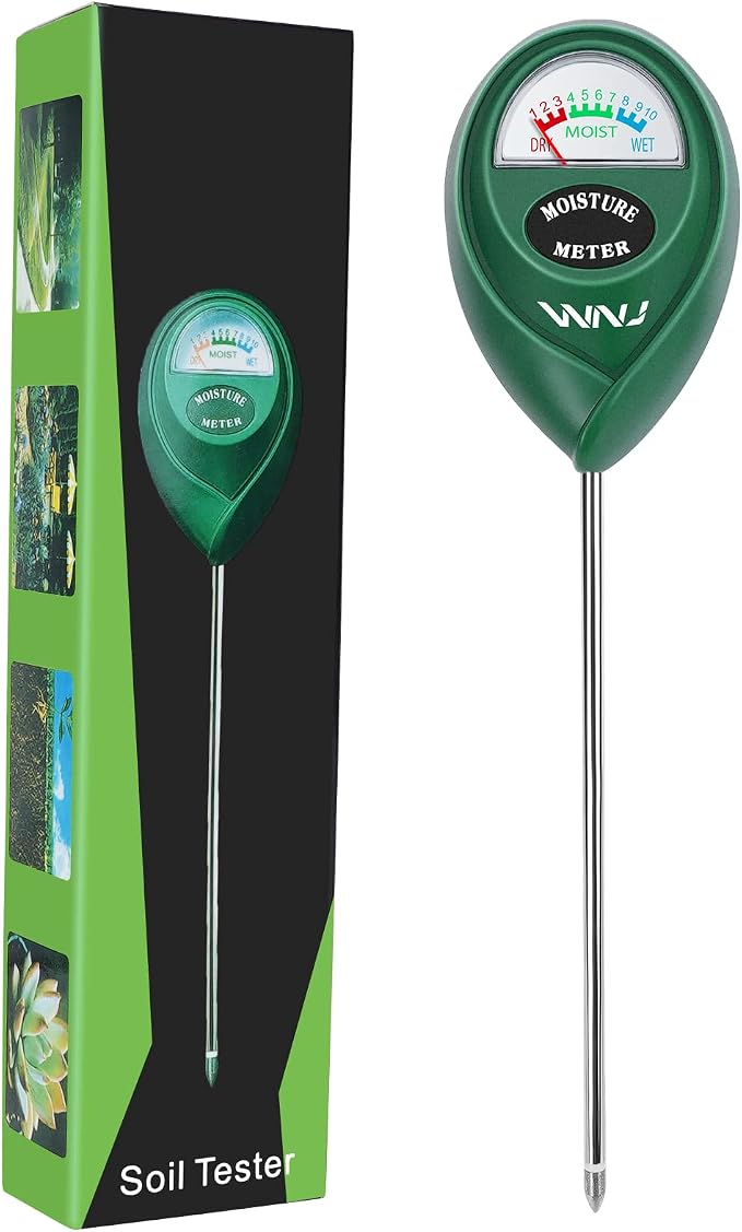 2 Pack Soil Moisture Meter, Plant Water Monitor, Lawn Moisture Meter,Soil Hygrometer Sensor for Gardening, Farming, alternate