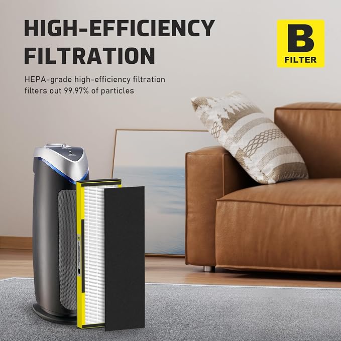 2 Packs FLT4825 HEPA Replacement Filter B Compatible with AC4825 AC4825E AC4300 AC4800 AC4900 AC4850, alternate product view