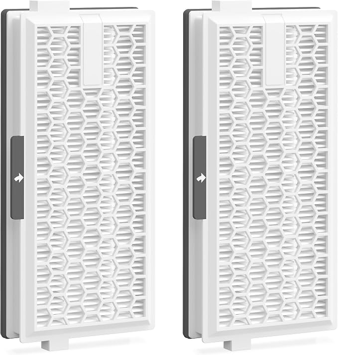 2 Packs HEPA Replacement Filters Compatible with AirClean SF-HA 50 HEPA Filter for Vacuum Model # S4, S5, S6, S8