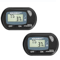 2 Packs Reptile Thermometer Hygrometer Digital Display Temperature and Humidity Moniter for Reptiles Rearing Box with