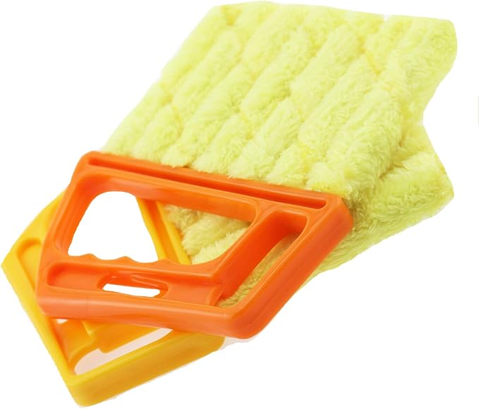 2 Pcs Blind Cleaner Washable Window Dusting Cleaner Tool Mini Blind Duster Brush Dust Clean Venetian Blind Brush Window Air