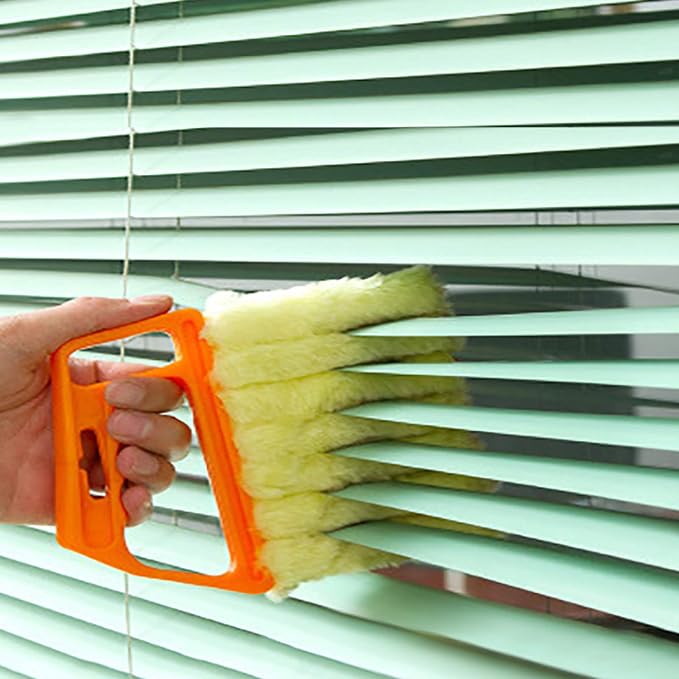 2 Pcs Blind Cleaner Washable Window Dusting Cleaner Tool Mini Blind Duster Brush Dust Clean Venetian Blind Brush Window Air