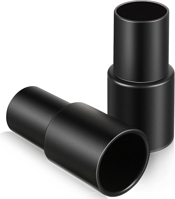 2 Pieces Cleaner Adapter 35mm (1-3/8 Inch) to 32 mm (1-1/4 Inch) for Inner Diameter 32 Brush Fit to Outer