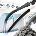 2 Pieces Dryer Vent Cleaner Kit, Dryer Lint Vacuum Attachment and Flexible Dryer Lint Brush, Dryer Vent Vacuum Hose