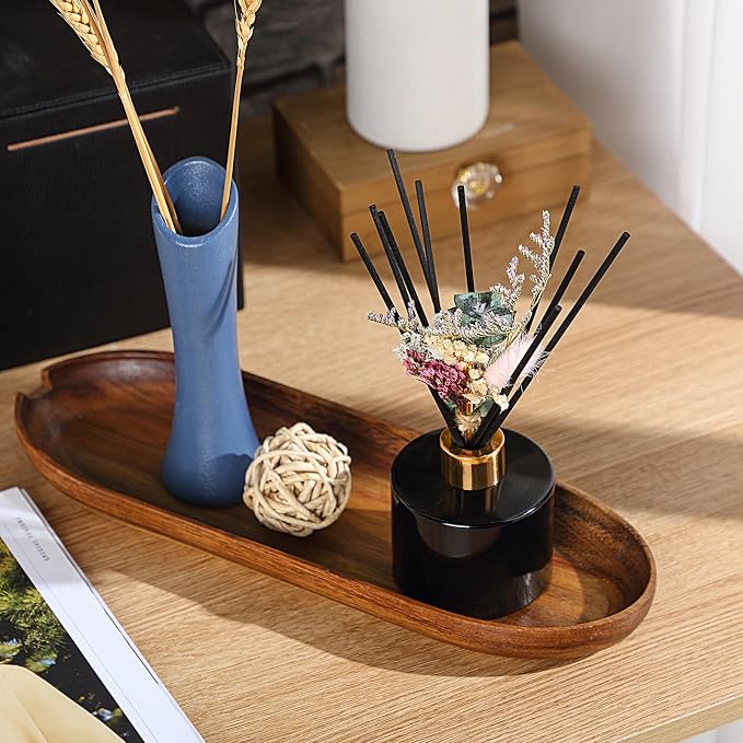 2 Reed Diffuser Sets Flower Oil Diffuser Sticks with Refill Empty 5oz Bottles Scent Glass for Fragrance Home Bathroom Gifts