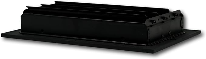 2 x 12 Cast Aluminum Linear Bar Vent Cover with Damper - Brushed Satin (Overall: 3.75 x 13.5) | Floor Register, alternate