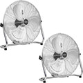 20'' Floor Fans, High Velocity Heavy Duty Metal Industrial Floor Fan for Commercial & Residential, High Power