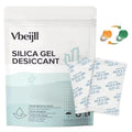 20 Gram (50 Pack) Color-Indicating Silica Gel Packets, Food Grade Desiccant - Rechargeable Moisture Absorbers for Food