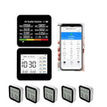 20-in-1 Smart WiFi Air Quality Monitor CO2 CO TVOC HCHO PM2.5 PM10 & Weather Stations Wireless Indoor Outdoor Thermometer