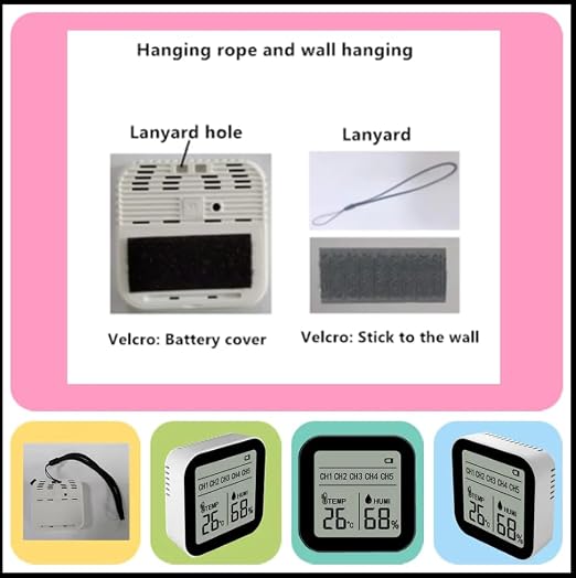 20-in-1 Smart WiFi Air Quality Monitor CO2 CO TVOC HCHO PM2.5 PM10 & Weather Stations Wireless Indoor Outdoor Thermometer