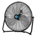 20 Inch High Velocity Metal Floor Fan, 3-Speed Powerful Cooling, 120° Adjustable Tilt, 6.0 FT Cord, UL Safety Listed for