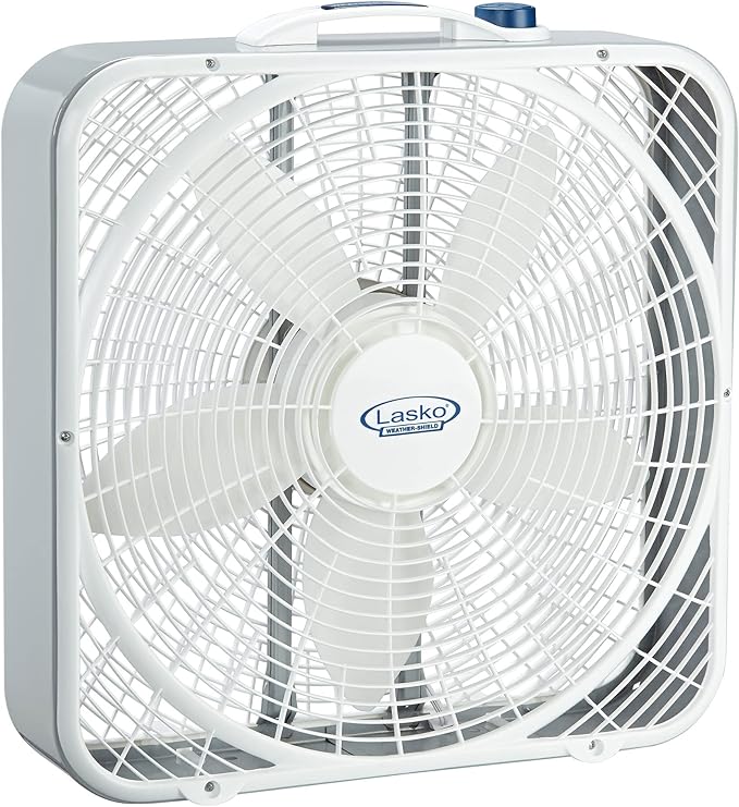 20" Weather-Shield Performance Box Fan, 3-Speed (3720), product image