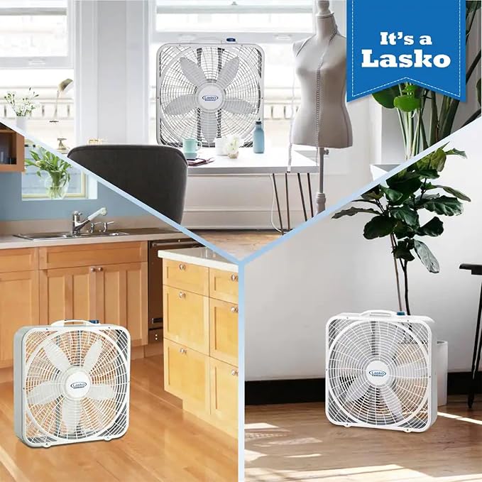 20" Weather-Shield Performance Box Fan, 3-Speed (3720), alternate product view 7