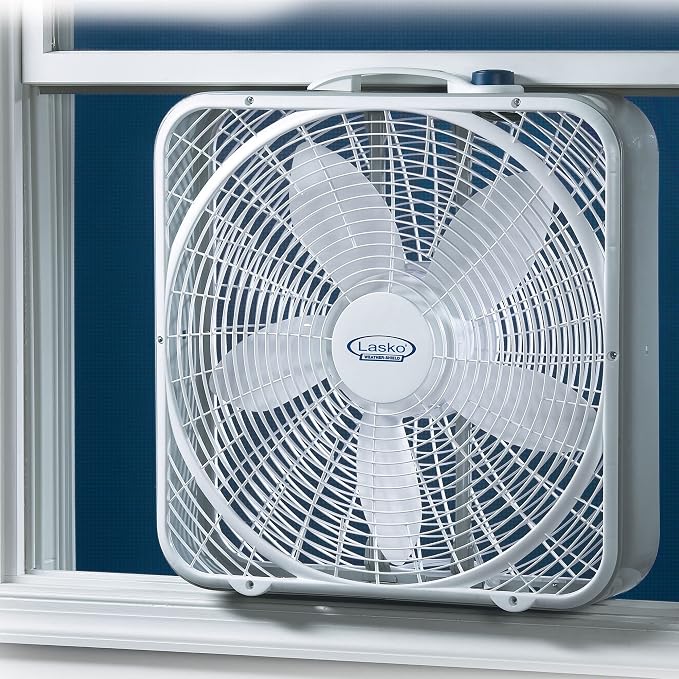 20" Weather-Shield Performance Box Fan, 3-Speed (3720), alternate product view 8