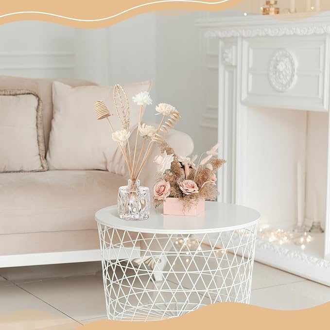 200 Pcs Reed Diffuser Sticks Set Include 10 Style 100 Pcs Natural Rattan Flower Reed 7 Style 100 Pcs Mixed Fragrance