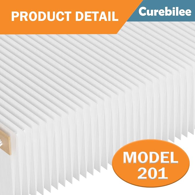 201 Replacement Filter MERV 13 Compatible with 2200, 2250, Space Gard 2200 Whole House Air Cleaner Purifiers and