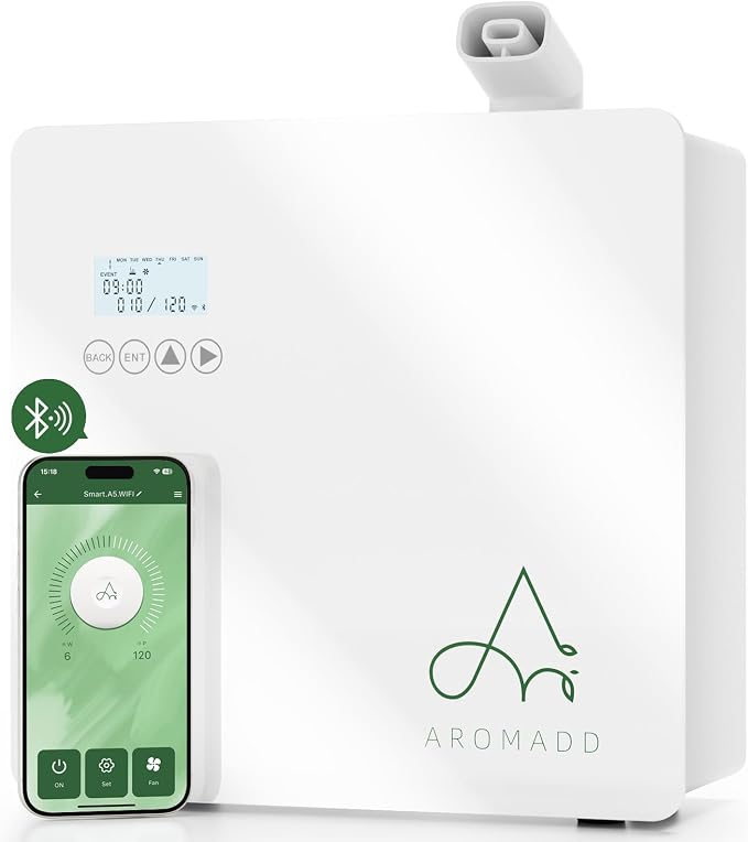 2025 Upgraded 3500 Sq.Ft Smart Scent Machine - HVAC System, Whole House Aroma & Hotel Collection Diffuser, product image