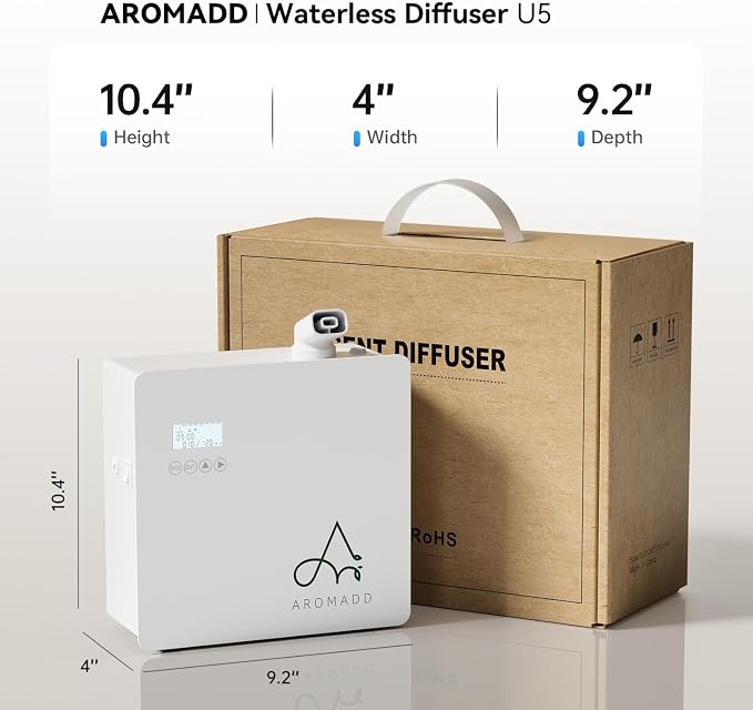 2025 Upgraded 3500 Sq.Ft Smart Scent Machine - HVAC System, Whole House Aroma & Hotel Collection Diffuser, alternate product