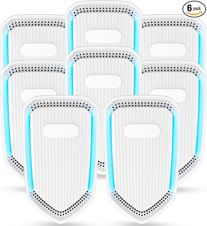 2026 Air Ionizer Plug In-8Pack Negative Ion Air Purifiers Ionizer,Quiet Air Freshener Indoor Portable Cleaner,Wall Plug