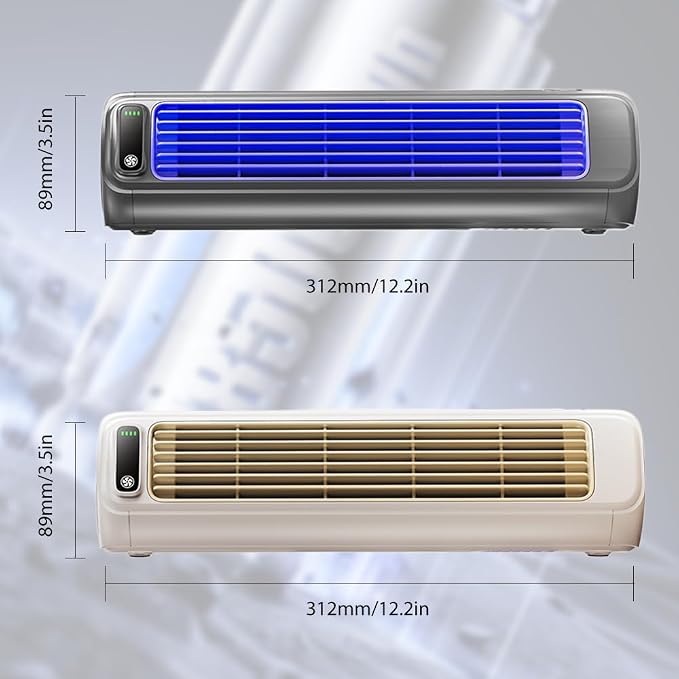 2026 New Cooling Ace Portable Air conditioner, Upgrade Cooling Fan with 3 Speeds & LED Touch Screen, USB, alternate view 6