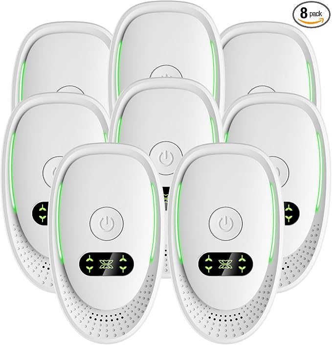 2026 Upgraded Air Ionizers for Dust Mites Smoke Pet Odor Plug in Air Purifiers for Home Silent Ionizer Air Cleaners & Room