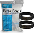204811 Filter Bag Six Pack Micron Magic HEPA (6 Bags Plus 2 Belts), product image