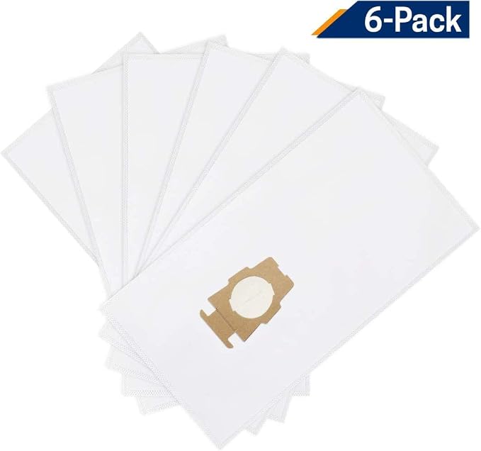 204814 Micron Magic HEPA Filter Plus Bags, 6, White Vacuum Bags White, alternate product view 3