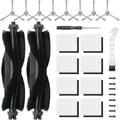 20Pcs Replacement Accessory kit for L60 Series, L50 Series Robot Vacuums Parts, 2 Roller Brush, 8 HEPA Filters and