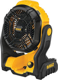 20V MAX Portable Fan, Battery Powered Rechargeable Cordless Shop Fan, Up to 4.5 Hrs Runtime, Variable Speed, 650 CFM, Tool