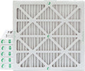20x20x2 MERV 10 (FPR 5-6) 2" Inch Pleated Air Filters Box of 6. Actual Size: 19-1/2 x 19-1/2 x 1-3/4, product image