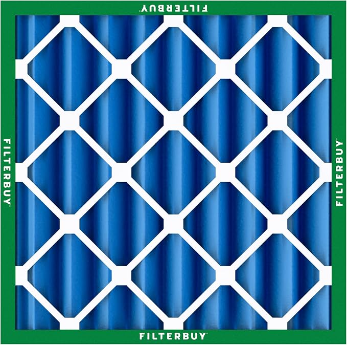 20x20x4 Air Filter MERV 13 Optimal Smoke & Allergy Defense (2-Pack), Electrostatic Pleated HVAC AC Furnace Filters