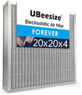 20x20x4 Reusable Electrostatic Air Filter HVAC AC Furnace Filter,Washable, Lasts a Lifetime,Permanent Air Filter,Breathe
