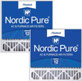 20x20x5 (19_5/8 x 19_7/8 x 4_3/8) /Lennox Replacement MERV 12 Air Filters 2 Pack, product image