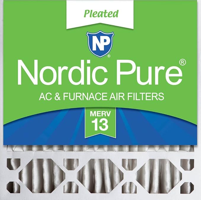 20x20x5 (Actual Size: 19 5/8 x 19 7/8 x 4 3/8) /Lennox Replacement MERV 13 Air Filter 1 Pack