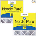 20x20x5 (Actual Size: 19 5/8 x 19 7/8 x 4 3/8) /Lennox Replacement MERV 10 Air Filters 2 Pack
