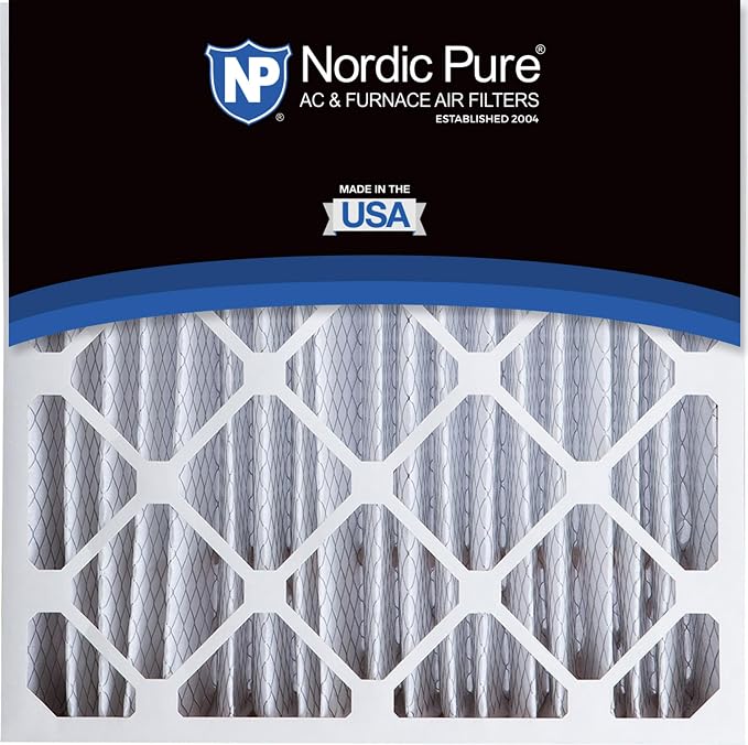 20x20x5 (Actual Size: 19 5/8 x 19 7/8 x 4 3/8) /Lennox Replacement MERV 10 Air Filters 4 Pack, alternate view 5