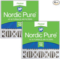 20x20x5 (Actual Size: 19 5/8 x 19 7/8 x 4 3/8) /Lennox Replacement MERV 13 Air Filters 4 Pack