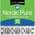 20x20x5 (Actual Size: 19 5/8 x 19 7/8 x 4 3/8) Replacement Furnace Filters MERV 13 Plus Carbon 1 Pack