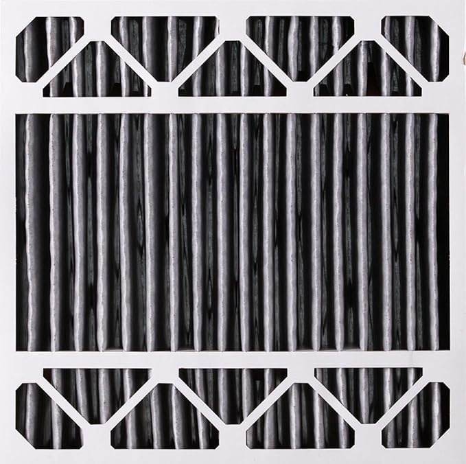 20x20x5 (Actual Size: 19 5/8 x 19 7/8 x 4 3/8) Replacement Furnace Filters MERV 10 Plus Carbon 2 Pack, alternate