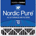 20x20x5 (Actual Size: 19 5/8 x 19 7/8 x 4 3/8) Replacement Furnace Filters MERV 12 Plus Carbon 1 Pack