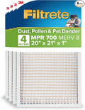 20x21x1 AC Furnace Air Filter, MPR 700, MERV 8, Tough on Pollen, Easy on Airflow, product image