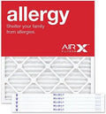 20x22x1 Air Filter MERV 11 Pleated HVAC AC Furnace Air Filter, Allergy 6-Pack, Made in the USA, product image