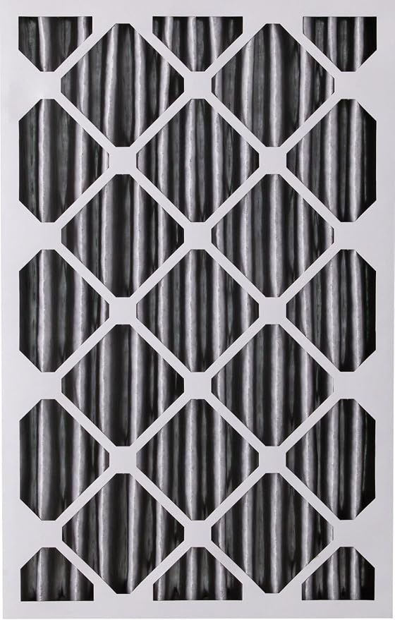 20x24x4 (Actual Size: 19 3/8 x 23 3/8 x 3 5/8) Furnace Air Filters MERV 10 Plus Carbon 2 Pack, alternate product view 4