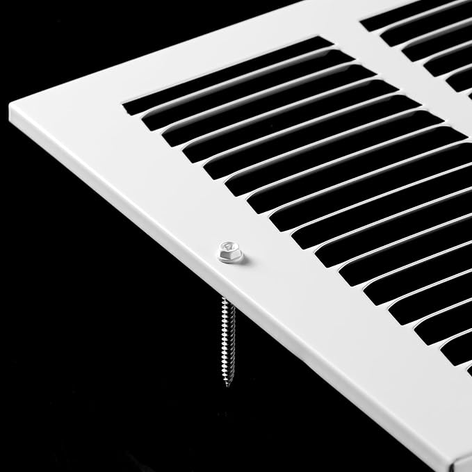 20x25 Air Return Grille(Duct Opening Size),Air Return Vent Cover,Flat Vent Cover,Rejillas De Aire Acondicionado para